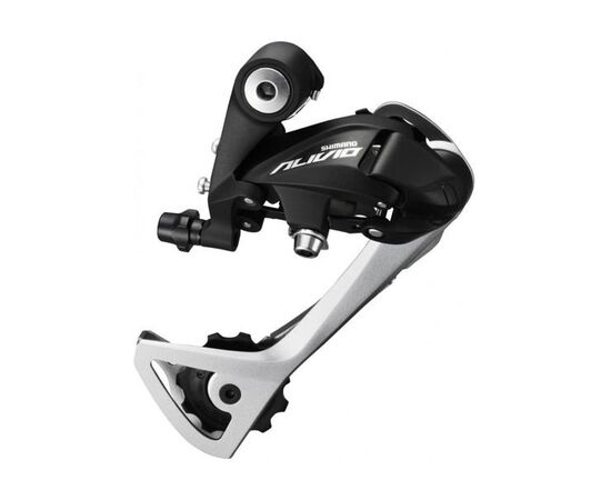 Переключатель задний Shimano Alivio RD-T4000 SGS 9 скоростей (чёрный), Цвет: черный