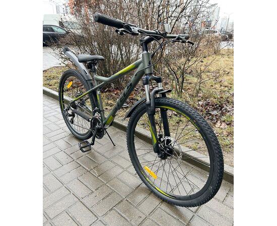 Велосипед Stels Navigator 710 27.5MD (темно-зелёный), Цвет: хаки, Размер рамы: 16", изображение 3