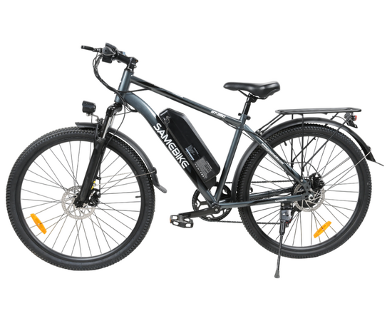 Электровелосипед SameBike GT-350 (серый), изображение 3