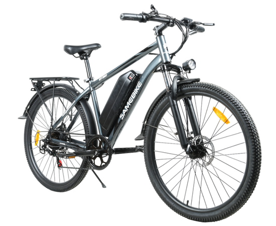 Электровелосипед SameBike GT-350 (серый), изображение 2