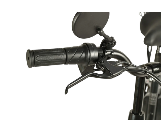 Электровелосипед SameBike Е-ALFA NEW 500-48/13 (чёрный матовый), изображение 13