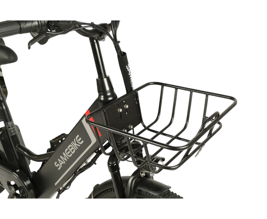 Электровелосипед SameBike Е-ALFA NEW 500-48/13 (чёрный матовый), изображение 9