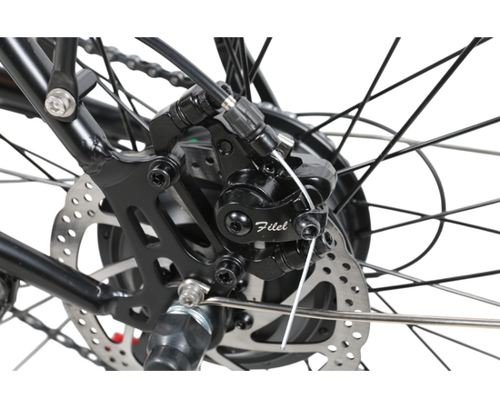 Электровелосипед SameBike VENTURE-350 (чёрно-серебристый), изображение 13