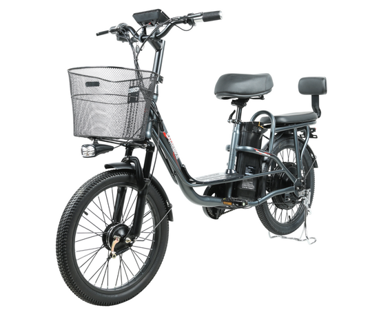 Электровелосипед SameBike RX350 (серебристый), изображение 3