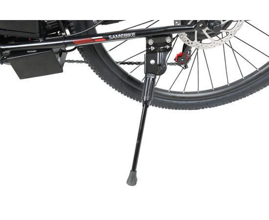 Электровелосипед SameBike VENTURE-350 (чёрно-серебристый), изображение 11