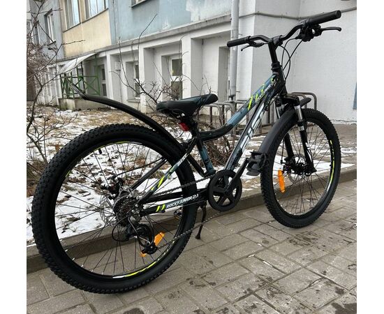 Велосипед AIST Rocky Junior 2.1 24 (чёрный), Цвет: черный, изображение 4 Велосипед AIST Rocky Junior 2.1 24 (чёрный), Цвет: черный, изображение 4