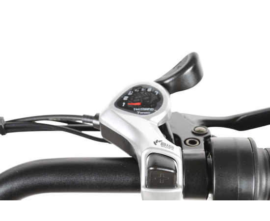 Электровелосипед SameBike VENTURE-350 (чёрно-серебристый), изображение 9