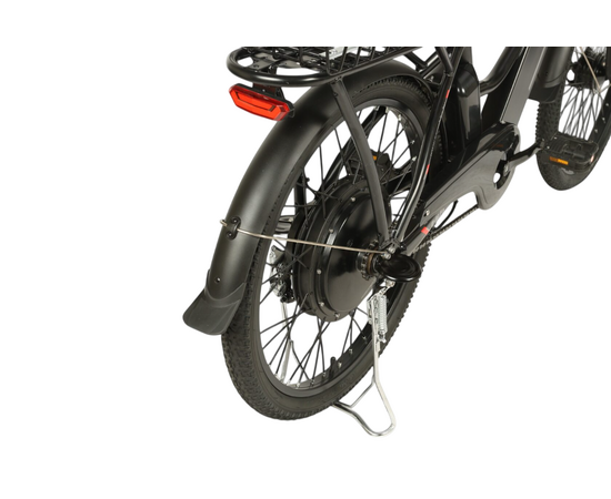 Электровелосипед SameBike Е-ALFA NEW 500-48/13 (чёрный матовый), изображение 4