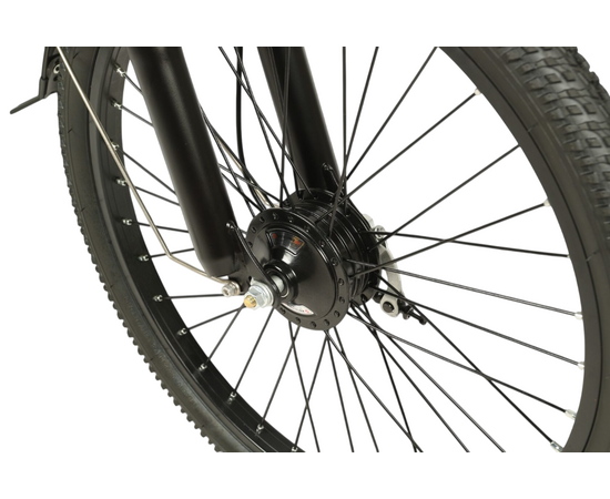 Электровелосипед SameBike Е-ALFA NEW 350-36/10 (чёрный), Цвет: черный, изображение 7 Электровелосипед SameBike Е-ALFA NEW 350-36/10 (чёрный), Цвет: черный, изображение 7