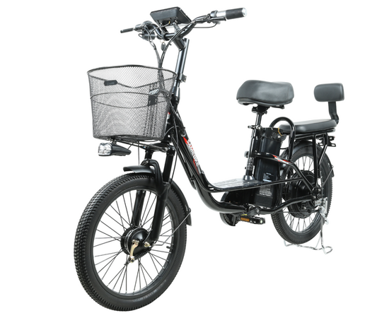 Электровелосипед SameBike RX500 (чёрно-серебристый), изображение 3 Электровелосипед SameBike RX500 (чёрно-серебристый), изображение 3