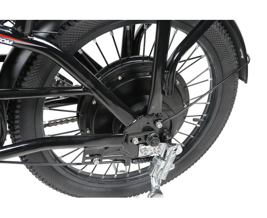 Электровелосипед SameBike RX500 (чёрно-серебристый), изображение 8 Электровелосипед SameBike RX500 (чёрно-серебристый), изображение 8