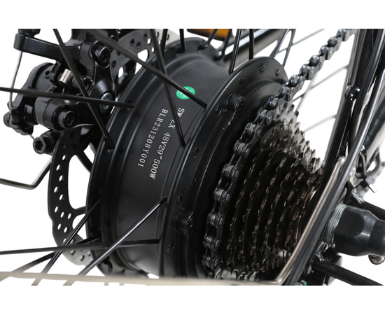 Электровелосипед SameBike GT500 (чёрный), изображение 25 Электровелосипед SameBike GT500 (чёрный), изображение 25