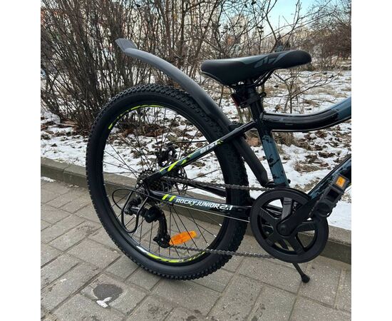 Велосипед AIST Rocky Junior 2.1 24 (чёрный), Цвет: черный, изображение 6 Велосипед AIST Rocky Junior 2.1 24 (чёрный), Цвет: черный, изображение 6