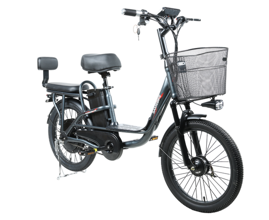 Электровелосипед SameBike RX350 (серебристый), изображение 2
