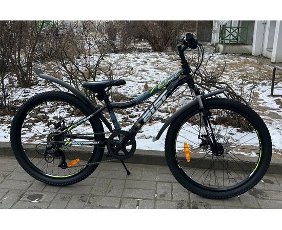 Велосипед AIST Rocky Junior 2.1 24 (чёрный), Цвет: черный, изображение 2 Велосипед AIST Rocky Junior 2.1 24 (чёрный), Цвет: черный, изображение 2