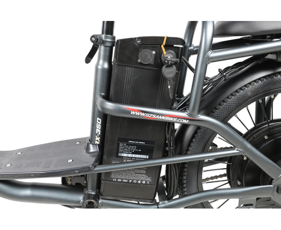 Электровелосипед SameBike RX350 (серебристый), изображение 9