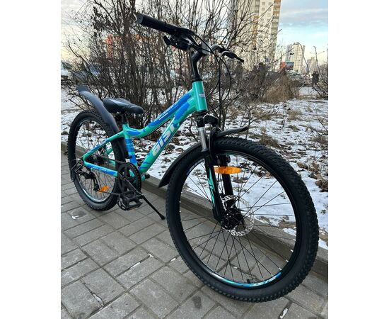 Велосипед AIST Rosy Junior 2.1 24 (голубой), Цвет: голубой, изображение 3