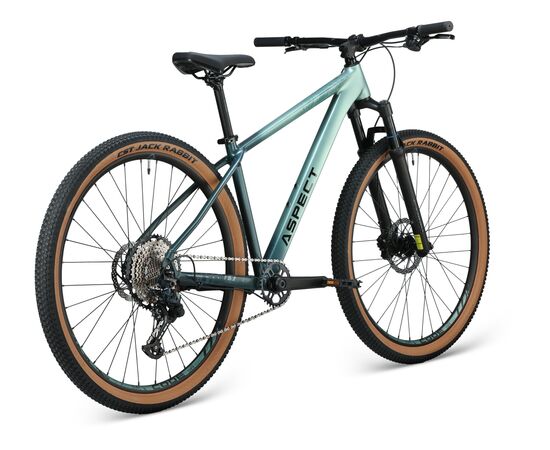 Велосипед Aspect Air Expert 29 (зеленый, 2025), Цвет: бирюзовый, Размер рамы: L, изображение 4