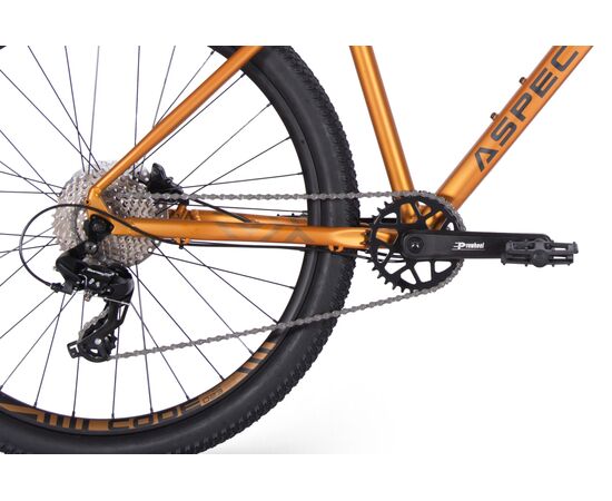 Велосипед Aspect Nickel 27.5 (оранжевый, 2025), Цвет: оранжевый, Размер рамы: M, изображение 5