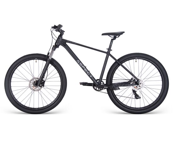 Велосипед Aspect Nickel 27.5 (черный, 2025), Цвет: черный, Размер рамы: M, изображение 2