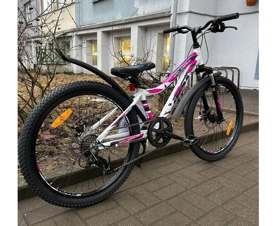 Велосипед AIST Rosy Junior 2.1 24 (белый), Цвет: белый, изображение 5