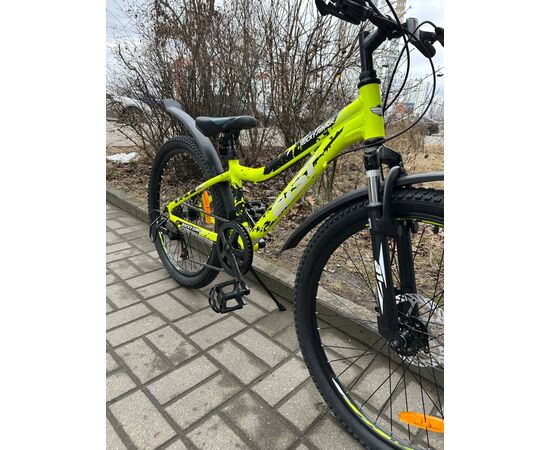 Велосипед AIST Rocky Junior 2.1 24 (желтый), Цвет: жёлтый, изображение 5