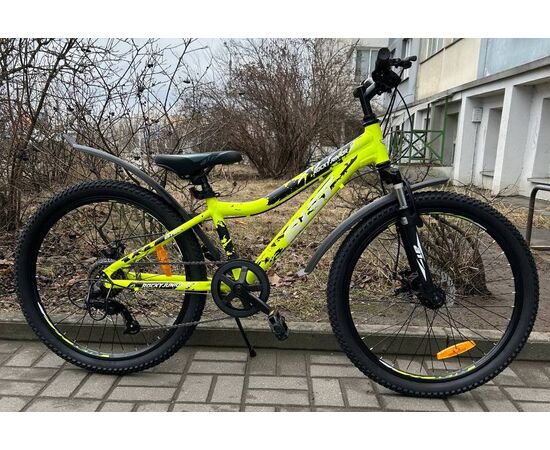 Велосипед AIST Rocky Junior 2.1 24 (желтый), Цвет: жёлтый, изображение 3