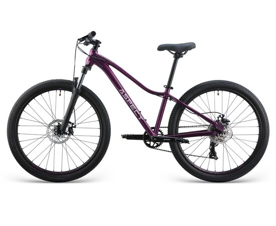 Велосипед Aspect Alma 26 (тёмно-фиолетовый, 2025), Цвет: фиолетовый, Размер рамы: XS, изображение 2