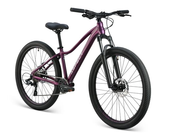 Велосипед Aspect Alma 26 (тёмно-фиолетовый, 2025), Цвет: фиолетовый, Размер рамы: XS, изображение 3