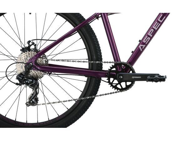 Велосипед Aspect Alma 27.5 (тёмно-фиолетовый, 2025), Цвет: фиолетовый, Размер рамы: S, изображение 5