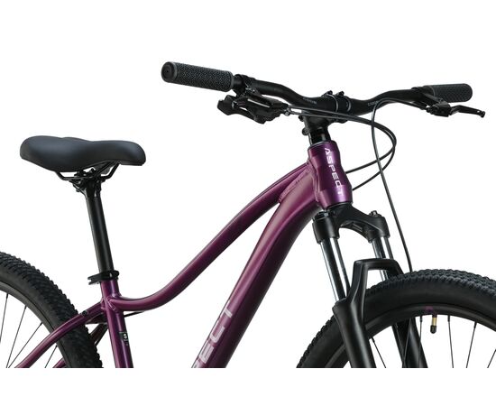 Велосипед Aspect Alma 27.5 (тёмно-фиолетовый, 2025), Цвет: фиолетовый, Размер рамы: S, изображение 6
