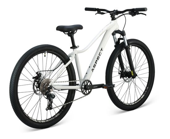 Велосипед Aspect Alma 27.5 (белый, 2025), Цвет: белый, Размер рамы: S, изображение 4