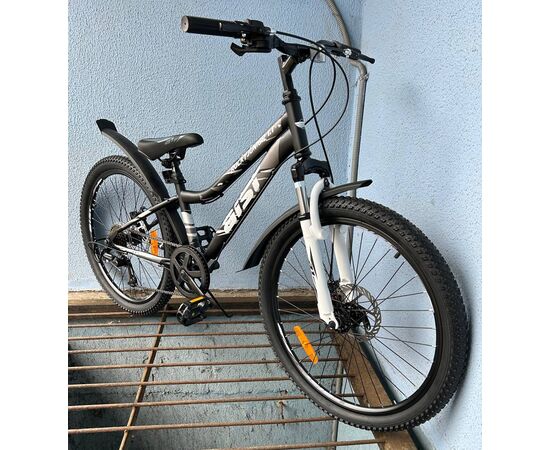 Велосипед AIST Rocky Junior 1.1 24 (серый), Цвет: серый, изображение 3 Велосипед AIST Rocky Junior 1.1 24 (серый), Цвет: серый, изображение 3