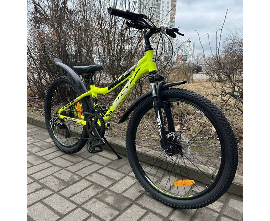 Велосипед AIST Rocky Junior 2.1 24 (желтый), Цвет: жёлтый, изображение 4