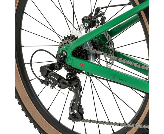 Велосипед Welt Brave 1.0 24 MD (Bizarre Green), Цвет: зелёный, изображение 7