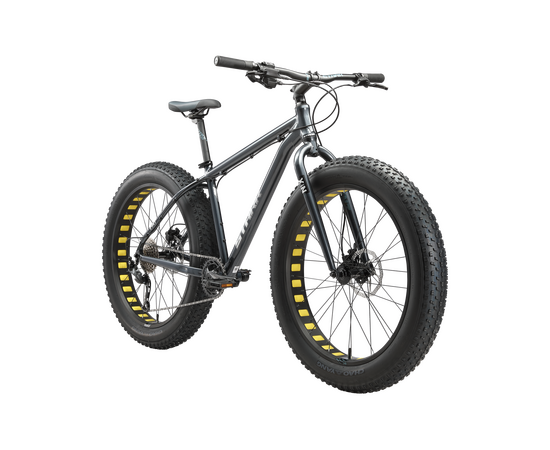 Велосипед Stark'25 Fat 26.3 HD (темно-серый/серебристый металлик), Цвет: серый, Размер рамы: 16", изображение 7