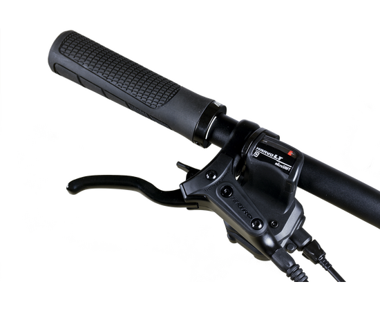 Велосипед Stark'25 Router 27.3 HD (грозовой матовый/зеленый), Цвет: синий, Размер рамы: 18", изображение 6