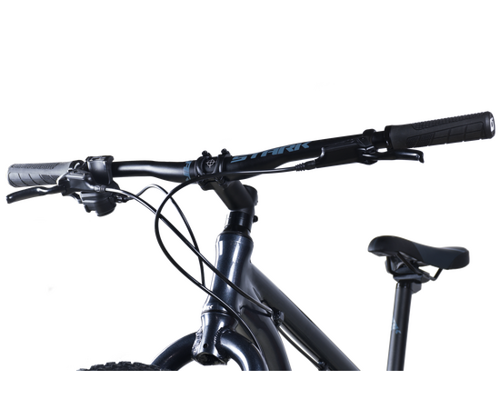 Велосипед Stark'25 Fat 26.3 HD (темно-серый/серебристый металлик), Цвет: серый, Размер рамы: 16", изображение 4