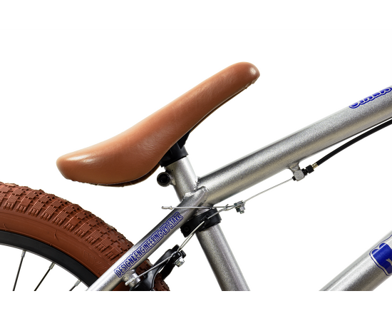 Велосипед Stark'25 Madness BMX 2 (серебристый/фиолетовый/песочный), Цвет: серый, изображение 4