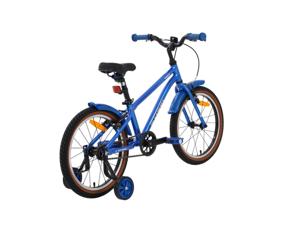 Детский велосипед Stark'25 Foxy Boy 18" (синий металлик/серебристый), Цвет: синий, изображение 3