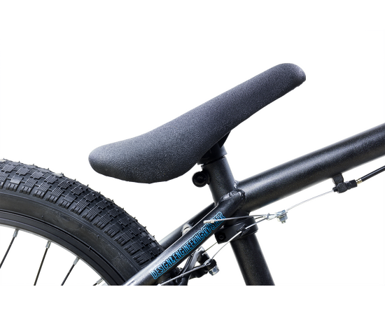 Велосипед Stark'25 Madness BMX 4 (графит матовый/синий металлик/черный), изображение 4