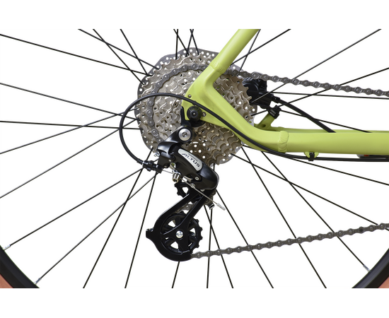 Велосипед Stark'25 Router 29.2 HD (оливковый матовый/черный), Цвет: салатовый, Размер рамы: 18", изображение 3