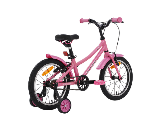 Детский велосипед Stark'25 Foxy Girl 16" (розовый/серебристый), Цвет: розовый, изображение 3