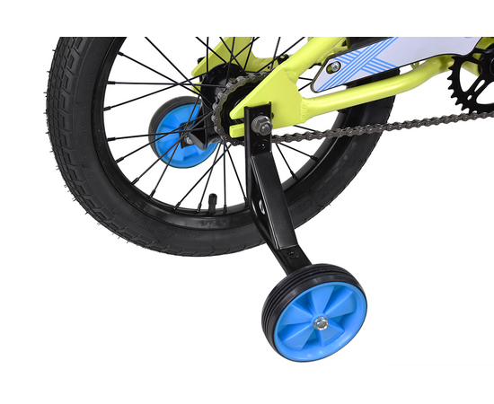 Детский велосипед Stark'23 Tanuki 16 Boy (зеленый/синий/белый), Цвет: салатовый, изображение 5