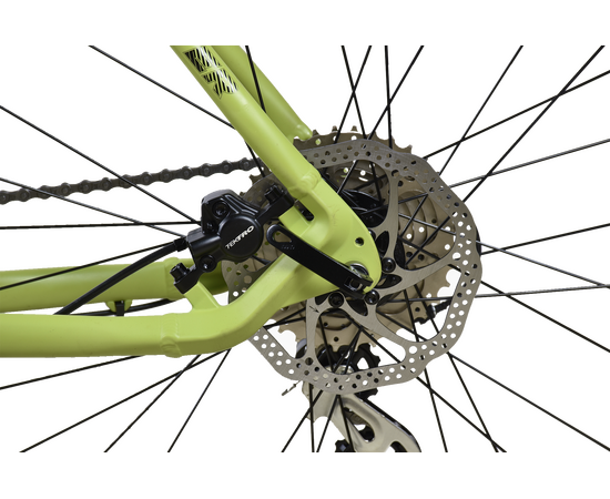 Велосипед Stark'25 Router 29.2 HD (оливковый матовый/черный), Цвет: салатовый, Размер рамы: 18", изображение 4