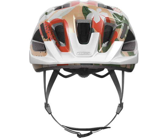 Шлем ABUS Aduro 3.0 (orange palm, пальмы), Цвет: оранжевый, Размер: 58-62, изображение 2