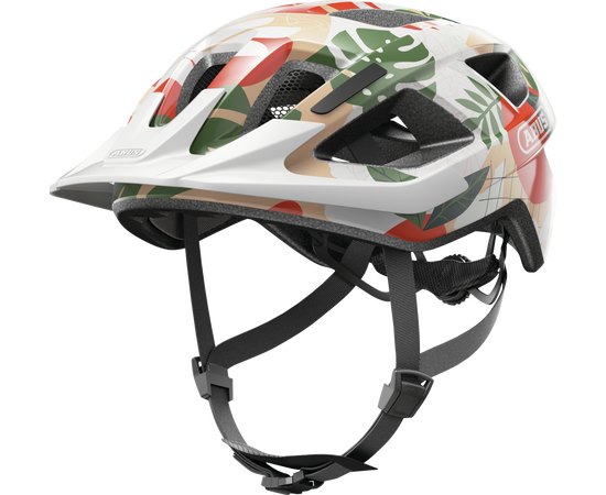 Шлем ABUS Aduro 3.0 (orange palm, пальмы), Цвет: оранжевый, Размер: 58-62, изображение 3