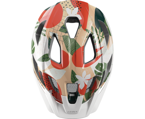 Шлем ABUS Aduro 3.0 (orange palm, пальмы), Цвет: оранжевый, Размер: 58-62, изображение 6