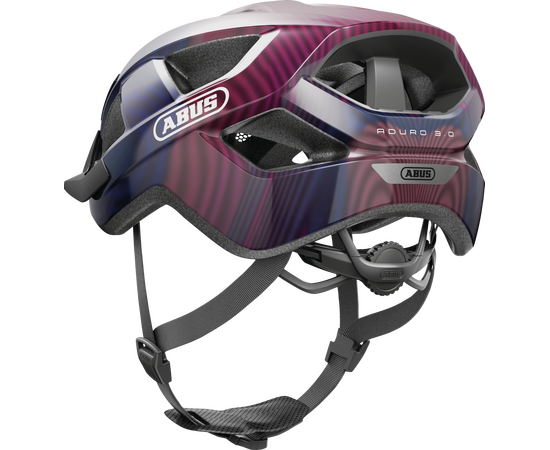 Шлем ABUS Aduro 3.0 (purple waves, фиолетовый), Цвет: фиолетовый, Размер: 58-62, изображение 4