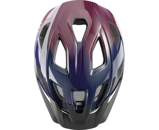 Шлем ABUS Aduro 3.0 (purple waves, фиолетовый), Цвет: фиолетовый, Размер: 58-62, изображение 6